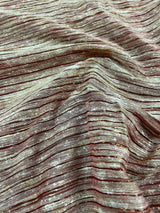 Beautiful Bengal Handloom Red Color Saree with Gicha and Zari Pallu | Cotton Silk Saree | Light Weight | Temple Borders | Bengal Sarees - Kaash