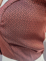 Black base with Copper Readymade Blouse with small Gold Color design in Brocade | Readymade Blouses | Stitched Blouse | ReadytoWear Blouses - Kaash