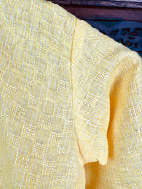 Yellow Boys Cotton Set 2-piece kurta pajama set for boys with cotton kurta with churidar pajama — Kaash Collection