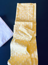 Bright Yellow Color Premium Pure Cotton Kurta Pajama Set for Men | Cotton Men Kurtas | Haldi Kurta for Weddings - Kaash