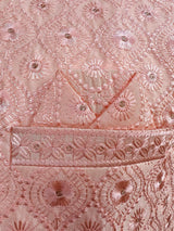 Designer Pastel Peach Modi Nehru Jacket For Men | Waist Coat | Jacket for Kurta | Wedding Jackets for Kurtas | Designer Kurta Jackets - Kaash