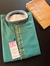 Green Color Men Kurta Pajama | Mens Ethnic Wear | Men Party Wear | Wedding Wear for Men | Gift For Him - Kaash