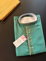 Green Color Men Kurta Pajama | Mens Ethnic Wear | Men Party Wear | Wedding Wear for Men | Gift For Him - Kaash