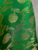 Green Color Silk Soft Silk Light Weight Dupatta | Indian Dupatta | Silk Dupatta | Stole | Scarf | Gift For Her| Kaash Collection - Kaash