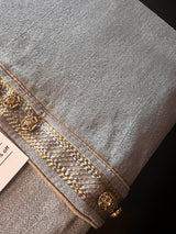 Grey Color Soft Silk Men Kurta Pajama | Mens Ethnic Wear| Indian Wedding Wear Kurta Pajama | Kurta Pajama for Men | Festival Collection - Kaash