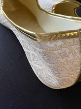 Handmade Mens Wedding Shoes in Off White - Kaash