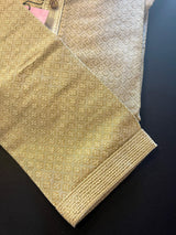 Light Mehndi Heena Green Silk Color Kurta Pajama Set with butti design on the Kurta | Kurta Pajama for Men | Men Ethnic Wear - Kaash