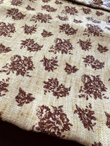 Off White Modi Nehru Jacket For Men with Floral Prints | Waist Coat | Jacket for Kurta | Gift For Him | Wedding Kurta | Kaash Collection - Kaash