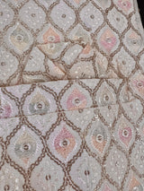 Pastel Pearl Off White Jacket for Men with Intricate Embroidery, thread and Sequence Work | Jacket for Kurta | Mens Wedding wear Outfits - Kaash