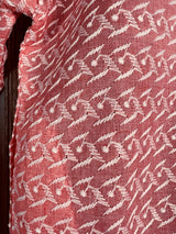 Peach Color Cotton Kurta Pajama Set for Boys with Lucknowi Chikankari Work - Kaash