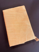 Peach Color Raw Silk Men Kurta Pajama Set with embroidery neckline | Mens Ethnic Wear| Indian and Pakistani Mens Wear | Kurta Pajama Sets - Kaash