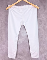 Peach Soft Silk with Self-Embroidery & Mirror 2-piece kurta pajama set for boys with self-embroidery, silver zari & mirror — Kaash Collection