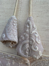 Beige Color Georgette Silk Ready to Wear Blouse - Kaash