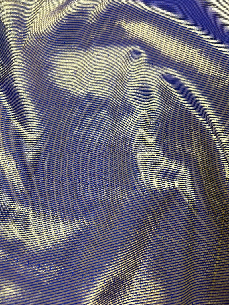 Beige Color Traditional Banarasi Silk Handloom Saree -Green and Blue Combination with Beige Silk Saree - Kaash