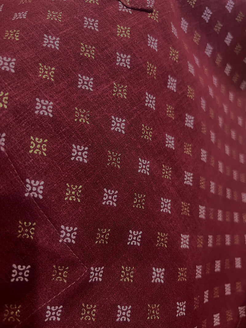 Boys Kurta Set - Father-Son Kurta Sets - Boys Wine Color Kurta - Premium Pure Cotton Kurta Pajama Set for Boys - Kids Kurta Pajama - Kaash