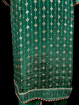 Green Color ReadytoWear Designer Party Wear Salwar Kameez - Kaash