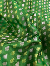 Statement Dual Shade of Green Color Saree in Mashru Silk with Banarasi Border and Pallu