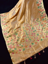Gold Tissue Silk saree — Kaash Collection
