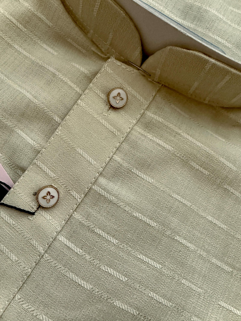 Beige Color Cotton Silk Kurta Pajama for Men | Gift For Him | Light Weight Kurta for Men
