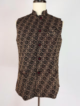 Wine Color Designer Party Wear Velvet Modi Jacket For Men | High Quality Premium Velvet Jacket Thread Embroidery Sequin Work