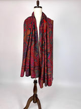 Multi Color Pashmina Kani Weave Kashmiri Wool Shawl | Kani Weave Cashmere Wrap |  | Christmas Gift