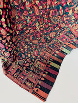 Black Color Viscose-Wool Blend — Kaash Collection