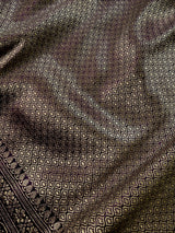 Purple Color Mashru Silk saree — Kaash Collection
