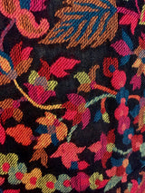Black Color Viscose-Wool Blend — Kaash Collection