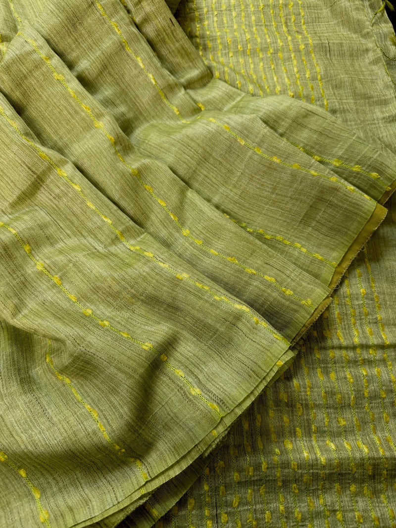 Pure Tussar Silk saree — Kaash Collection