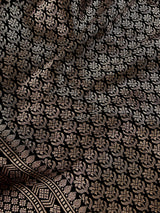 Black Color Mashru Silk saree — Kaash Collection