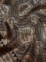 Black Color Mashru Silk saree — Kaash Collection