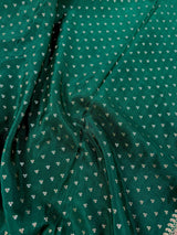 Green and Red Pure Crepe Silk saree — Kaash Collection