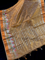 Gold Tissue Silk saree — Kaash Collection