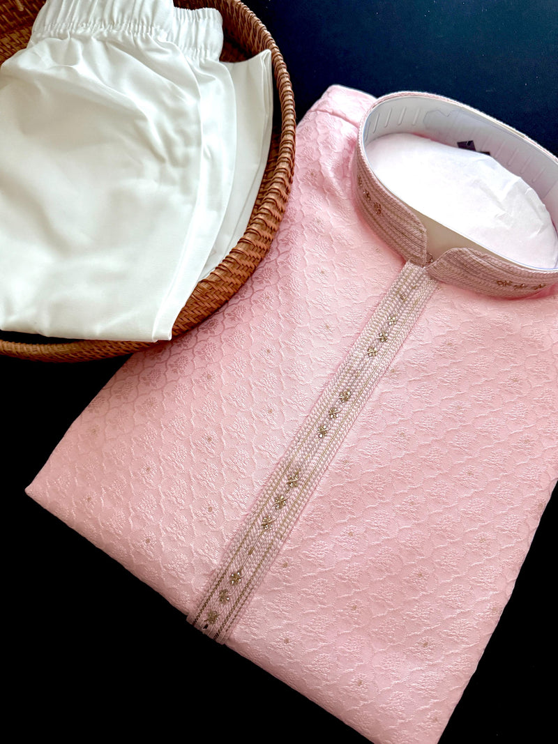 Baby Pink Soft Silk — Kaash Collection