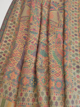 Light Sage Green Soft Pashmina Shawl - Kaash