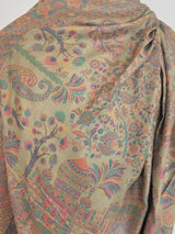 Light Sage Green Soft Pashmina Shawl - Kaash