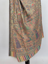 Light Sage Green Soft Pashmina Shawl - Kaash