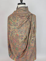Light Sage Green Soft Pashmina Shawl - Kaash