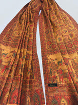 Mustard Yellow Soft Pashmina Shawl - Kaash