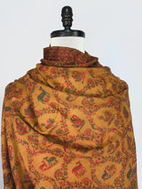 Mustard Yellow Soft Pashmina Shawl - Kaash