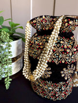 Pearl Potli Bag – Pearl Handbags - Kaash