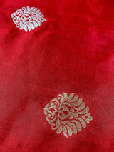Rusty Red Paithani Soft Silk Saree with Muted Gold Zari | Paithani Sarees | Sarees in USA | Kaash Collection - Kaash