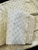 Pastel Pista Green Color Men Kurta Pajama Set | Mens Ethnic Wear| Indian Soft Silk Kurta with Lining | Indian Wedding Kurta | Kurta Sets - Kaash Collection