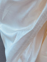 Creamy White Dhotis for Men | Dhoti for Kurtas | Raw Silk Dhotis | Cream Color Solid Dhoti Pants For Men | Dhoti For Mens | Kaash Collection - Kaash Collection