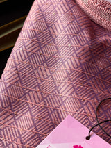 Lavender Purple Men Kurta Pajama Set with tiny Sequin Work | Self Embroidered Material | Designer Indian Mens Wear | Kurta for Mens - Kaash Collection
