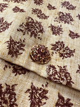 Off White  Modi Nehru Jacket For Men with Floral Prints | Waist Coat | Jacket for Kurta | Gift For Him | Wedding Kurta |  Kaash Collection - Kaash Collection