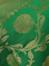 Green Color Silk Soft Silk Light Weight Dupatta | Indian Dupatta | Silk Dupatta | Stole | Scarf | Gift For Her| Kaash Collection - Kaash Collection