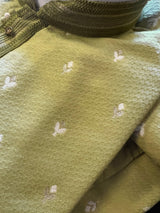 Mehndi Green Heena Green Color Jute Silk Men Kurta Pajama with Weave Work | Designer Men Kurta Pajama Set | Kurta Pajama Set in USA - Kaash Collection