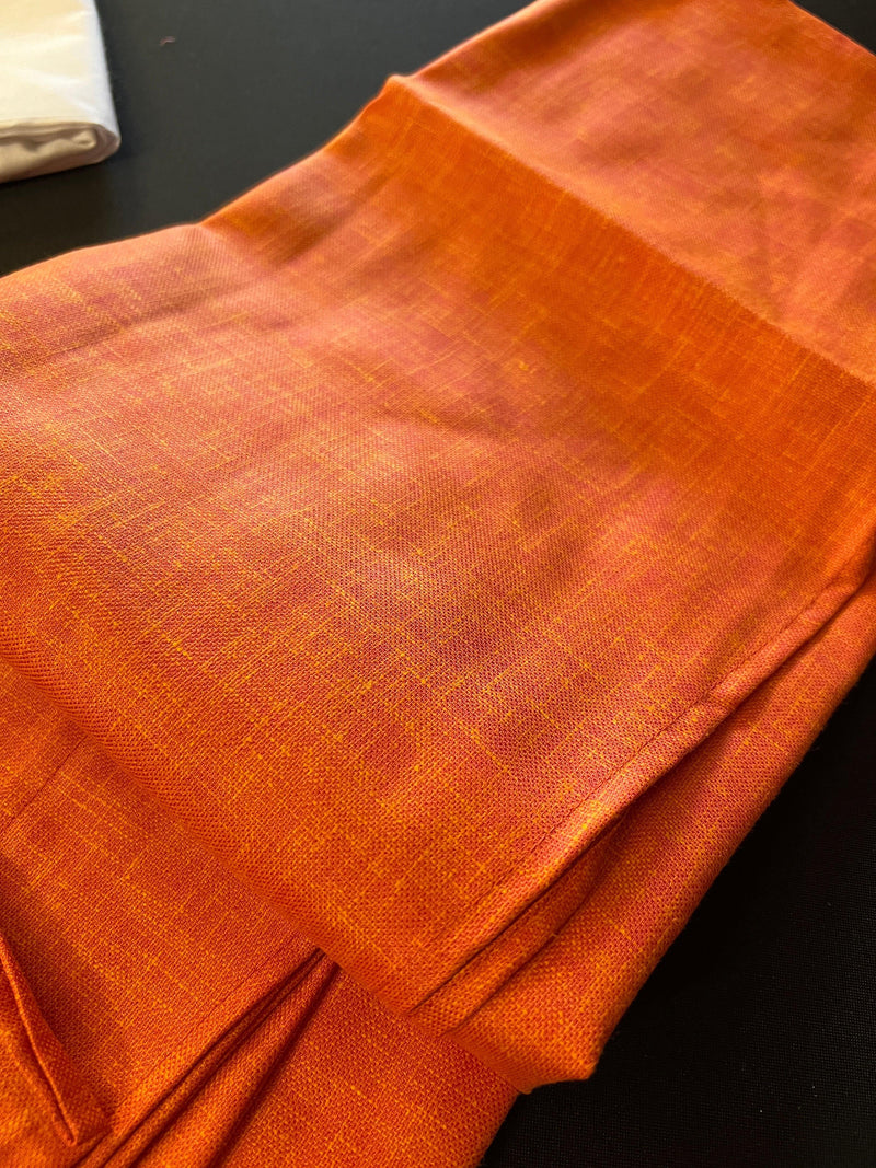 Apricot Color with tint of Yellow Premium Pure Cotton Kurta Pajama Set for Men | Cotton Men Kurtas | Indian Ethnic Wear | Kaash Collection - Kaash