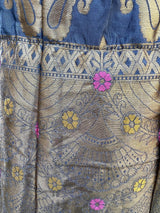 Magenta Pink & Muted Gold Brocade Lehenga 3-piece lehenga choli (choli, lehenga, dupatta) with brocade lehenga choli with embroidery — Kaash Collection